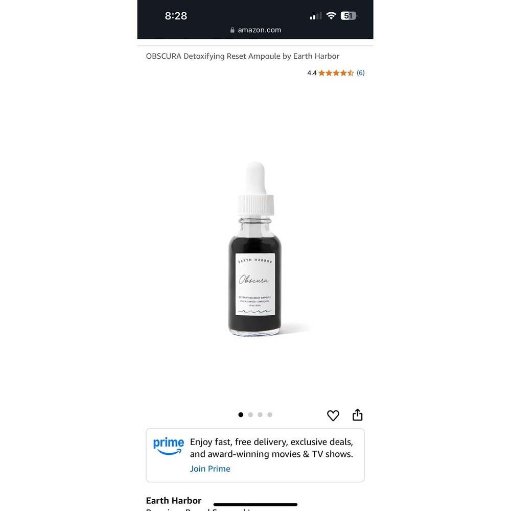 New Obscura Night Repair Concentrate Earth Harbor Naturals 30 ml